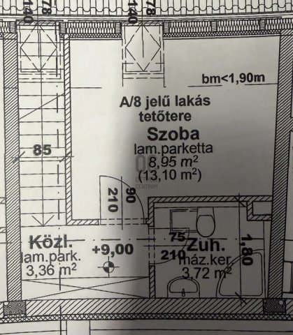 Eladó téglalakás, Budapesten, IV. kerületben 89.9 M Ft, 2 szobás