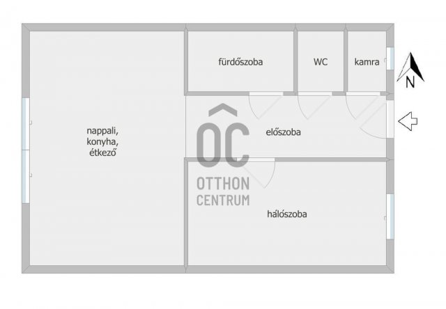 Eladó téglalakás, Cegléden 48.5 M Ft, 2 szobás
