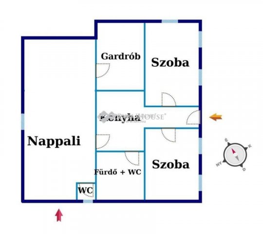 Eladó családi ház, Kiskunfélegyházán 44.5 M Ft, 4 szobás