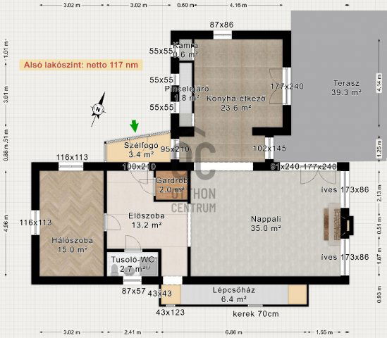 Eladó családi ház, Budapesten, XXII. kerületben 179.9 M Ft