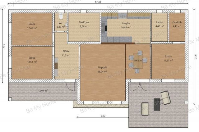 Eladó családi ház, Erdőkertesen 98 M Ft, 4 szobás