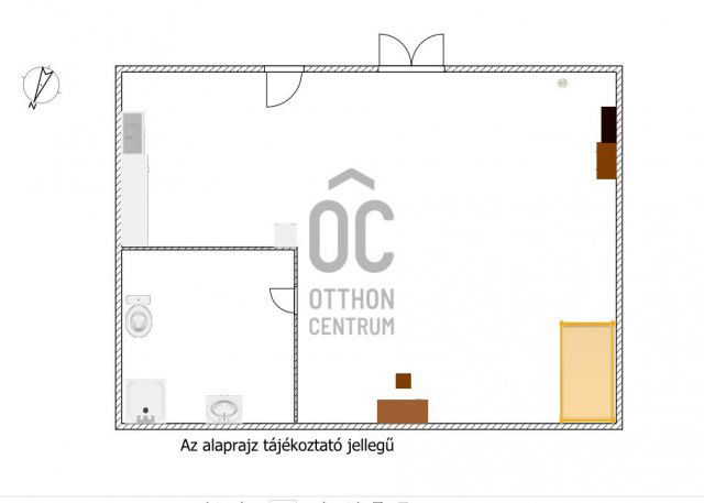 Eladó téglalakás, Budapesten, VI. kerületben 45 M Ft, 1 szobás