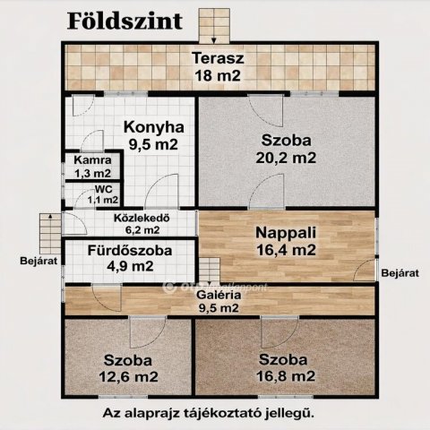Eladó téglalakás, Győrött 109.9 M Ft, 3 szobás