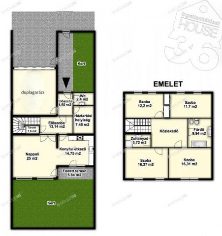 Eladó sorház, Kecskeméten 153.9 M Ft, 5 szobás