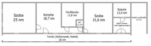 Eladó családi ház, Somlóvecsén 49.9 M Ft, 2 szobás