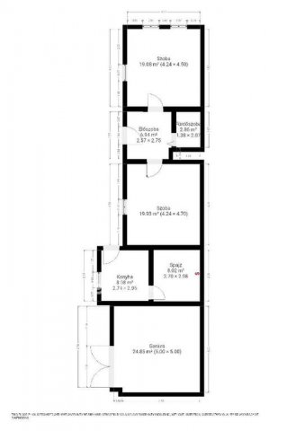 Eladó családi ház, Sarudon 26.9 M Ft, 2 szobás