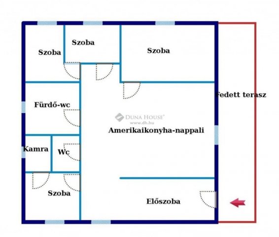 Eladó családi ház, Bicsérden 69 M Ft, 5 szobás