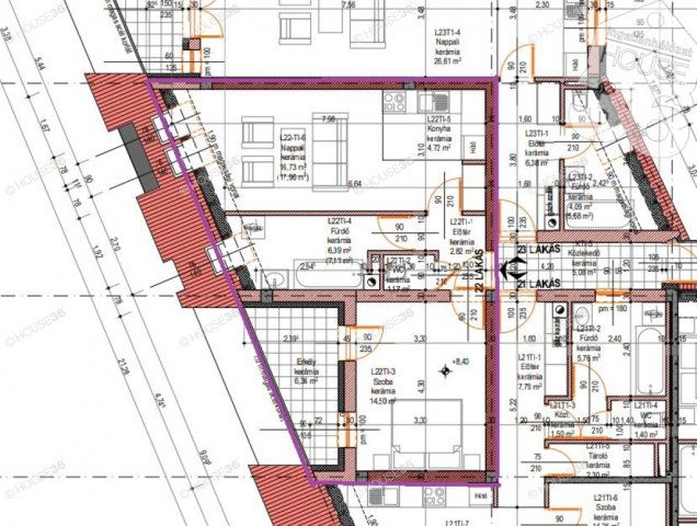 Eladó téglalakás, Kecskeméten 64.9 M Ft, 2 szobás