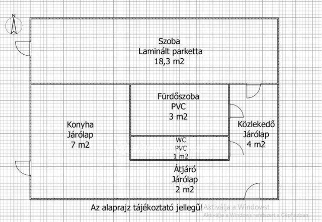 Eladó panellakás, Bátonyterenyén 8.2 M Ft, 1 szobás