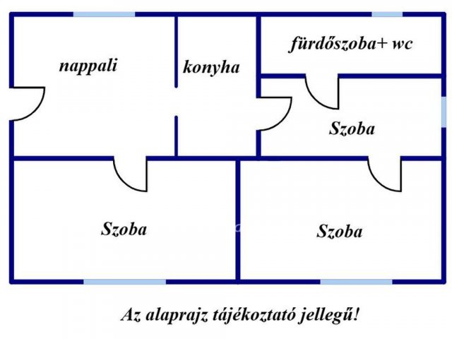Eladó családi ház, Újfehértón 38 M Ft, 2+1 szobás