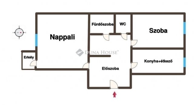 Eladó panellakás, Budapesten, IV. kerületben 69 M Ft, 2 szobás