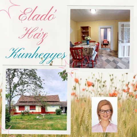Eladó családi ház, Kunhegyesen 7 M Ft, 1+1 szobás