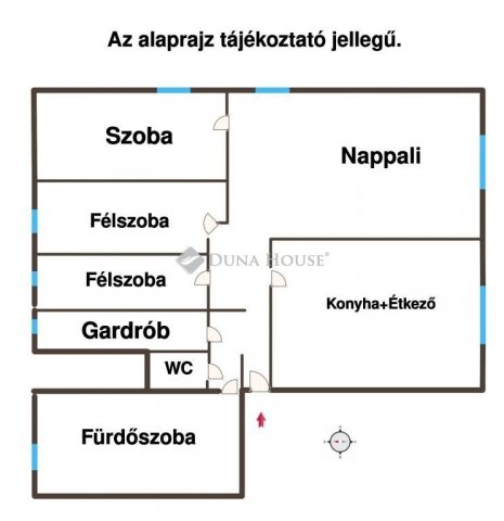 Eladó téglalakás, Zalaegerszegen 68 M Ft, 4 szobás