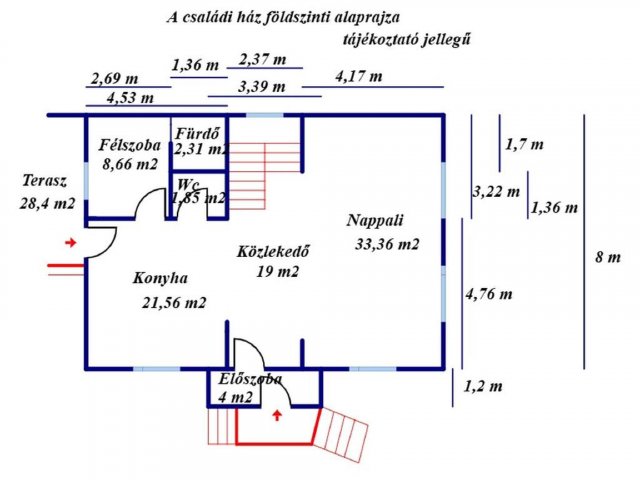 Eladó családi ház, Kiskunfélegyházán 129.9 M Ft, 4+1 szobás