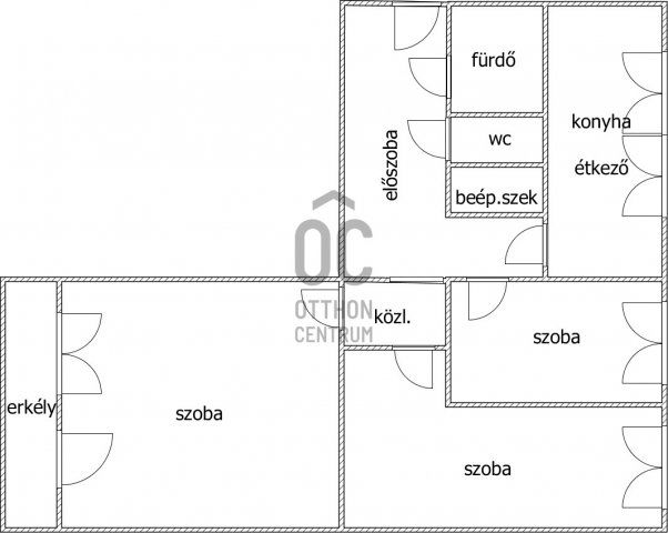 Eladó panellakás, Cegléden 43.9 M Ft, 3 szobás