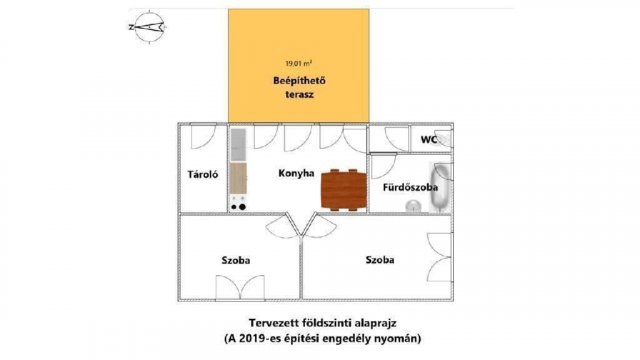 Eladó nyaraló, Noszvajon 25 M Ft, 2 szobás / költözzbe.hu