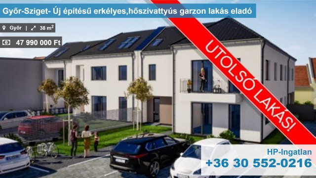 Eladó téglalakás, Győrött 45.99 M Ft / költözzbe.hu