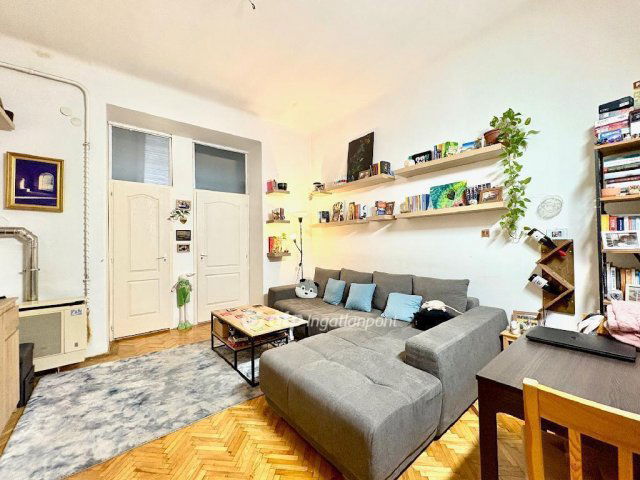 Eladó téglalakás, Budapesten, VII. kerületben 66 M Ft, 2 szobás