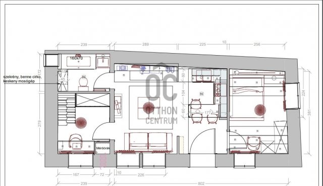 Eladó téglalakás, Budapesten, VI. kerületben, Izabella utcában