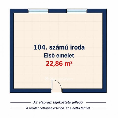 Kiadó iroda, Debrecenben 81 E Ft / hó, 1 szobás