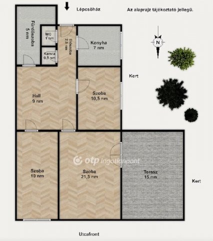 Eladó téglalakás, Budapesten, I. kerületben 114.9 M Ft, 3 szobás