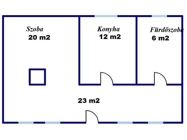 Eladó családi ház, Pécsett 52 M Ft, 1 szobás