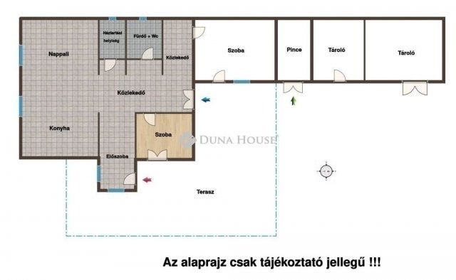 Eladó családi ház, Tápiószecsőn 63.9 M Ft, 3 szobás