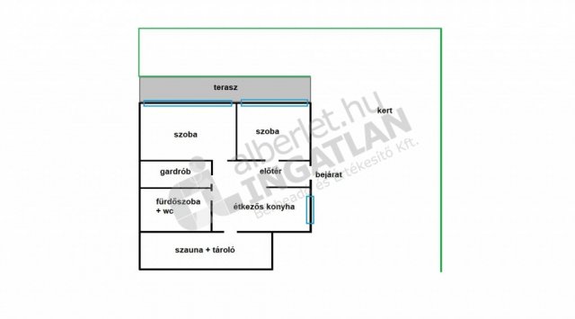 Kiadó téglalakás, albérlet, II. kerületben, Vöröstorony lejtőn