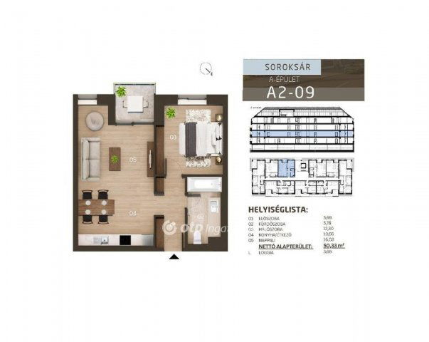 Eladó téglalakás, Budapesten, XXIII. kerületben 76.697 M Ft