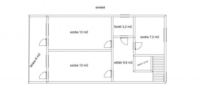 Eladó családi ház, Pusztaszabolcson 69 M Ft, 3 szobás