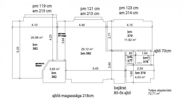 Eladó téglalakás, V. kerületben, Királyi Pál utcában