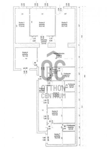 Eladó téglalakás, Budapesten, V. kerületben 449 M Ft, 6 szobás