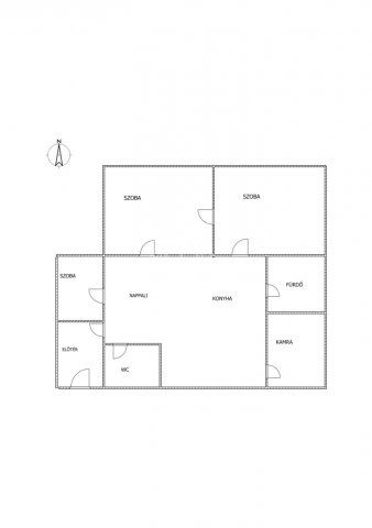 Eladó családi ház, Baján 37.99 M Ft, 3+1 szobás