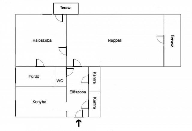 Eladó téglalakás, Budapesten, IX. kerületben, Börzsöny utcában