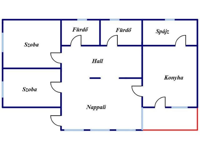 Eladó családi ház, Ónodon 19.9 M Ft, 3 szobás