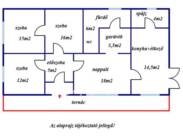 Eladó családi ház, Taron 18 M Ft, 4 szobás