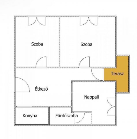 Eladó családi ház, Felsőtárkányban 61.5 M Ft, 4 szobás