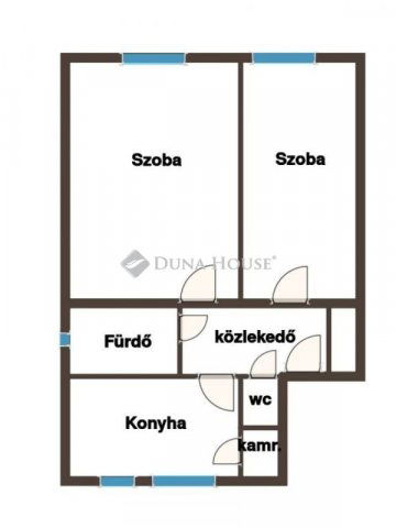 Kiadó téglalakás, albérlet, Pécsett 180 E Ft / hó, 2 szobás