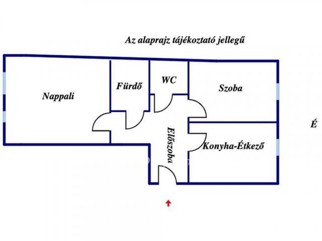 Kiadó téglalakás, albérlet, Nyíregyházán 220 E Ft / hó