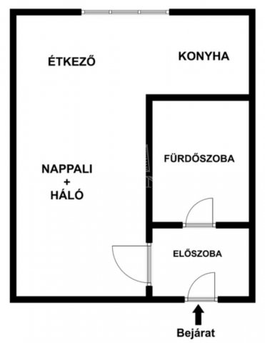 Eladó téglalakás, Budapesten, IV. kerületben 65 M Ft, 1 szobás