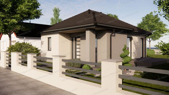 Eladó családi ház, Halászin 59.49 M Ft, 3 szobás