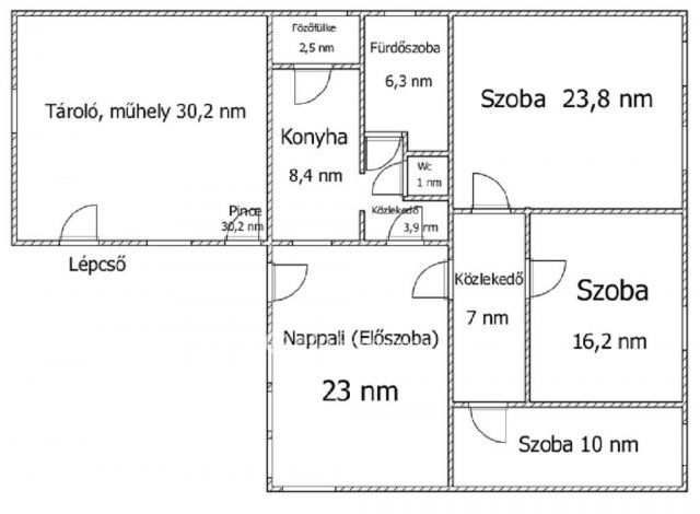 Eladó családi ház, Somlóvásárhelyen 26.9 M Ft, 2+1 szobás