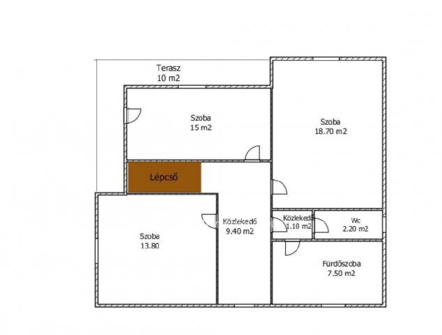 Eladó családi ház, Csornán 57.9 M Ft, 4 szobás