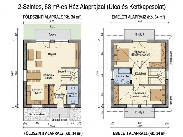 Eladó családi ház, Hidegkúton 80 M Ft, 3 szobás