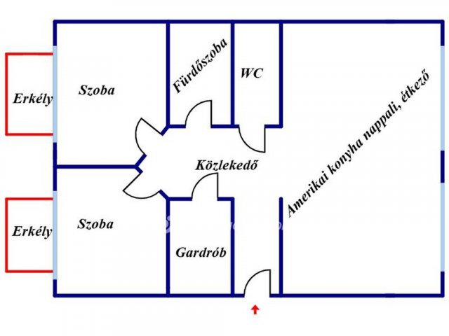 Kiadó téglalakás, albérlet, Nyíregyházán 290 E Ft / hó