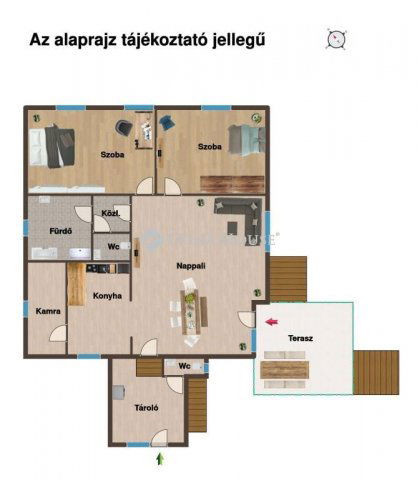 Eladó családi ház, Iregszemcsén 110 M Ft, 3 szobás