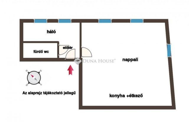 Eladó téglalakás, Budapesten, VIII. kerületben 68.5 M Ft