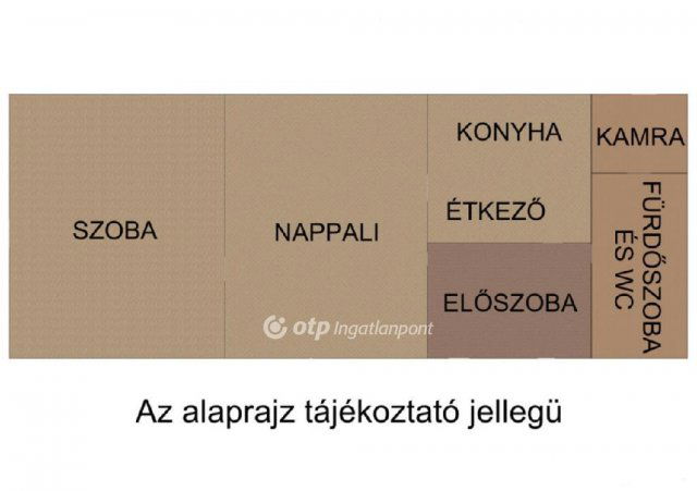 Eladó családi ház, Nyírbogdányon 17.5 M Ft, 1 szobás