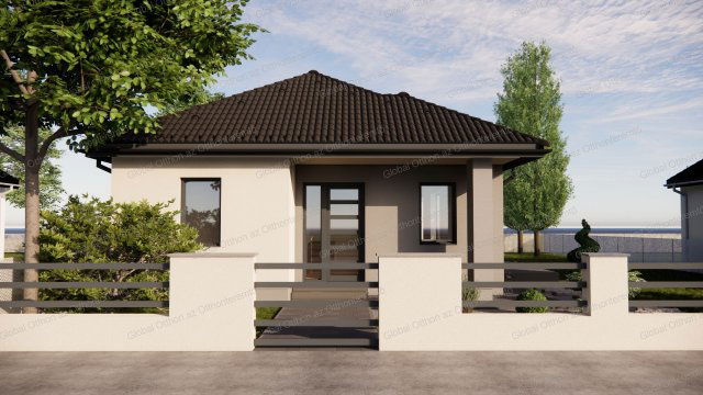 Eladó családi ház, Halászin 59.49 M Ft, 3 szobás