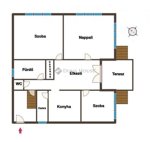 Eladó családi ház, Tabon 79 M Ft, 3 szobás